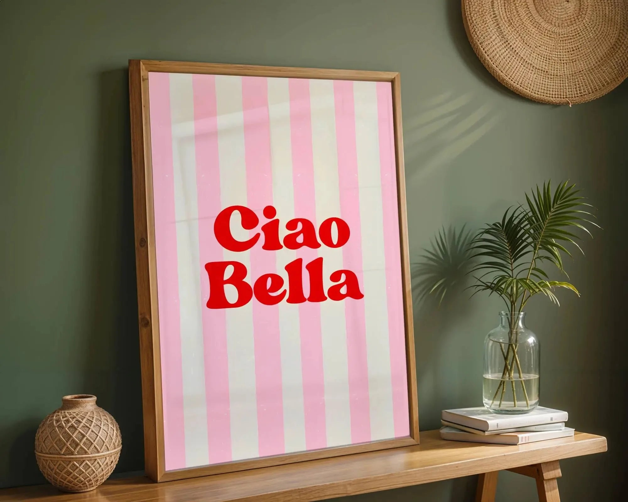 Affiche sur toile inspirée de l’Italie et de l’esprit La Dolce Vita