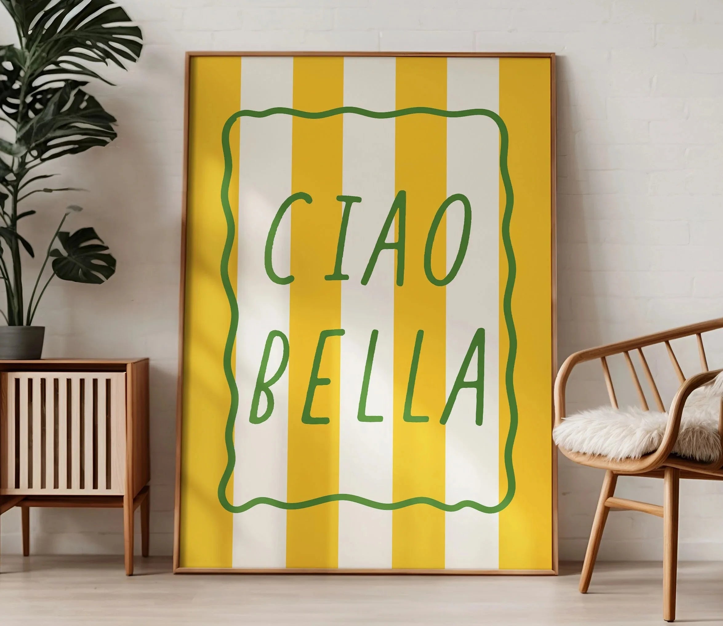 Affiche sur toile inspirée de l’Italie et de l’esprit La Dolce Vita