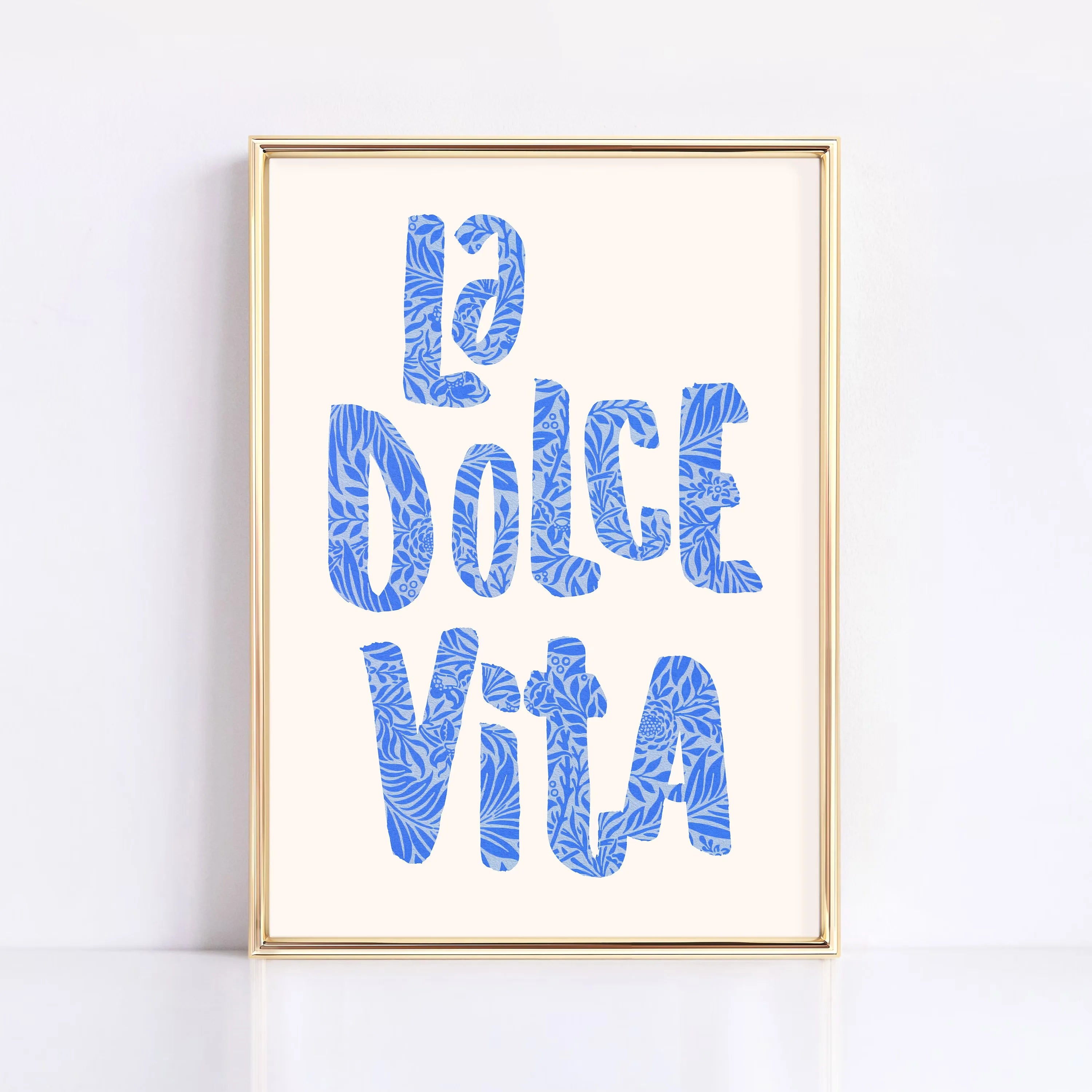 Affiche sur toile inspirée de l’Italie et de l’esprit La Dolce Vita