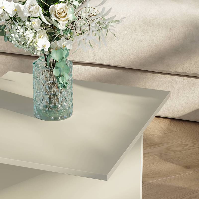 Table basse « Taniena » à double plateau