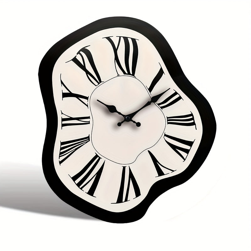 Horloge murale créative au design géométrique original